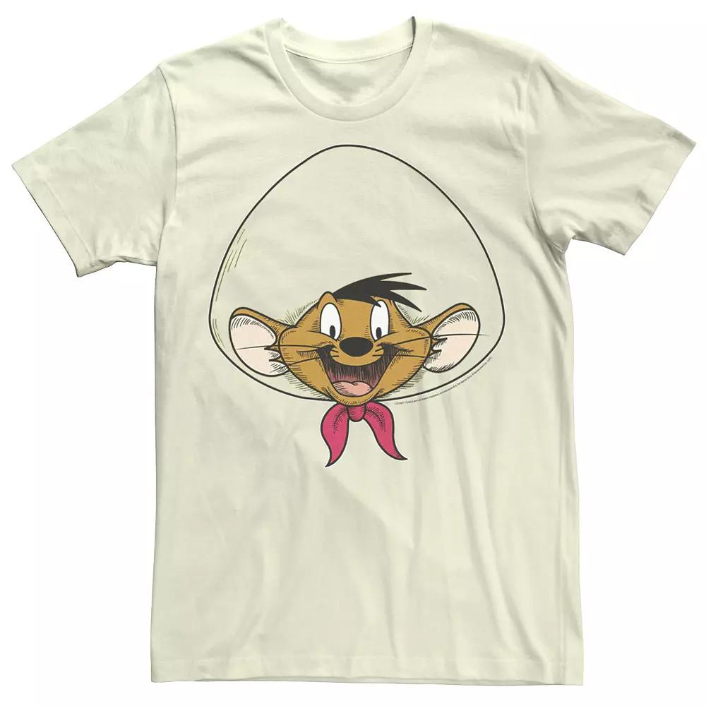 Men's Looney Tunes Speedy Gonzales Big Face Tee,  Product Image