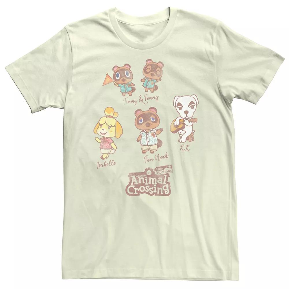 Men's Animal Crossing New Horizons Villager Sketches Graphic Tee,  Product Image