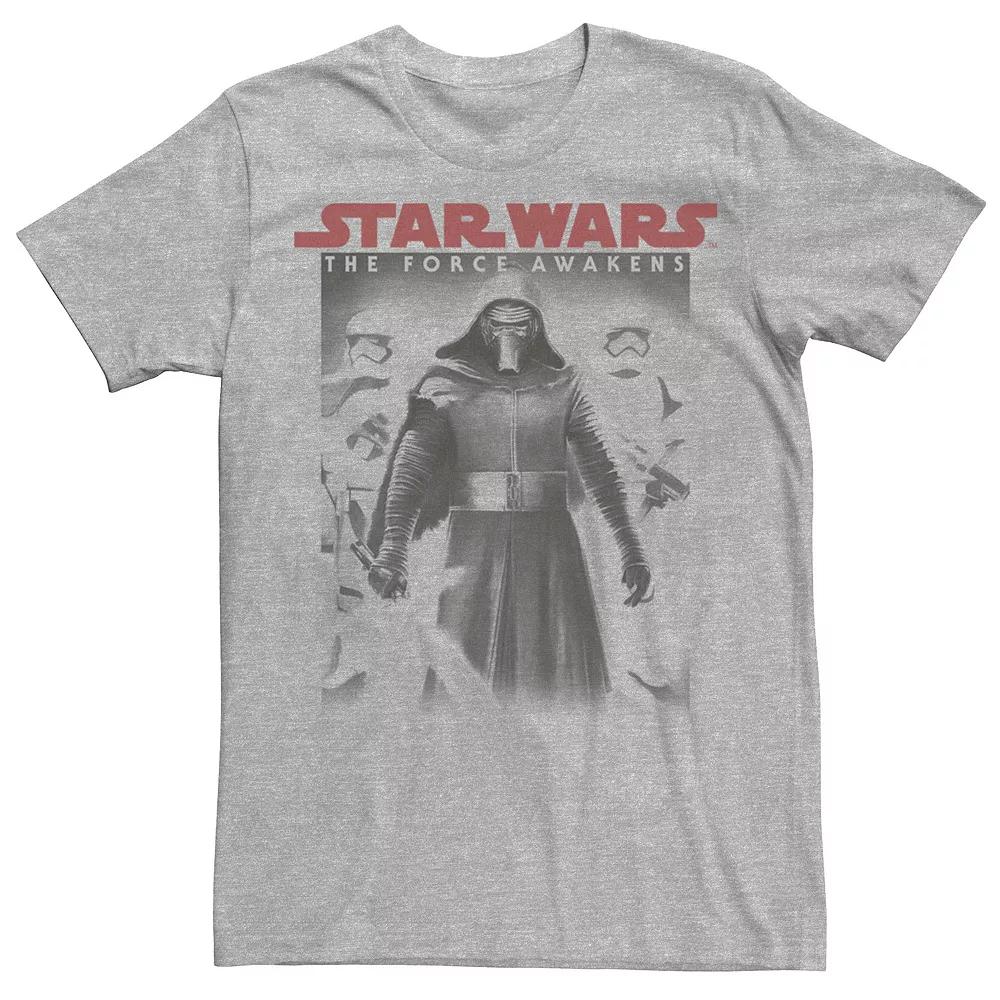 Men's Star Wars The Force Awakens Painted Kylo And Stormtroopers Tee,  Product Image