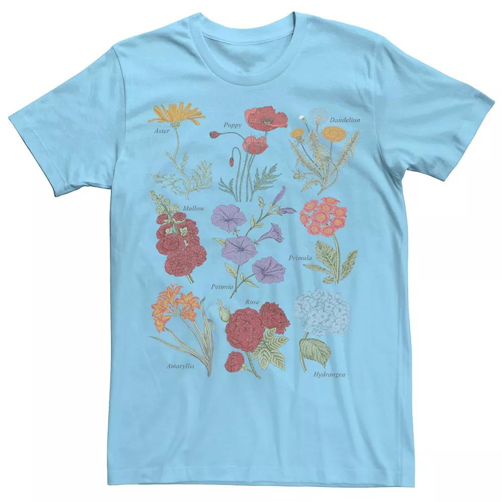 Disney's Peter Pan Tinkerbell "Love Yourself" Flower Portrait Men's Tee,  Product Image