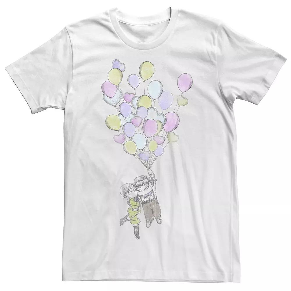 Disney / Pixar's Up Ellie & Carl Men's Balloons Tee,  Product Image