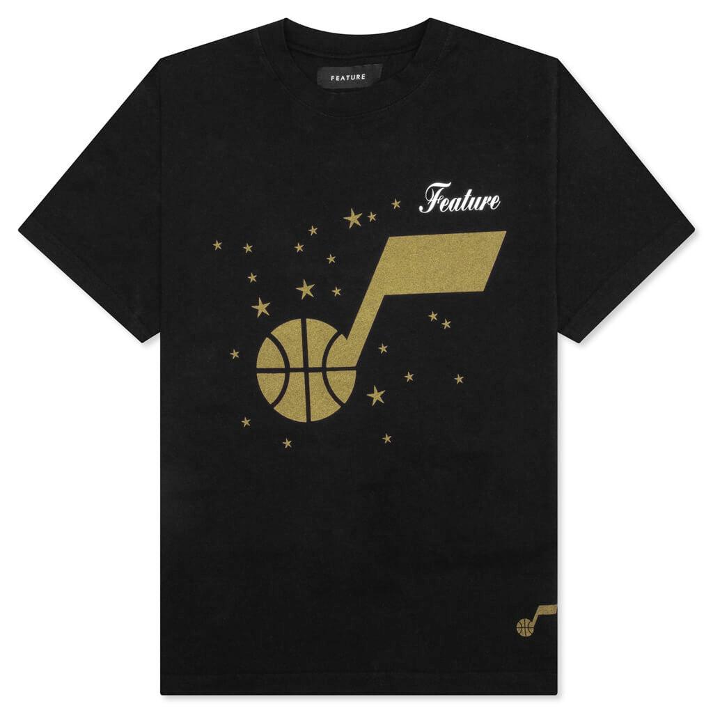 NBA Utah Jazz Simply Jazz Tee - Black Male Product Image