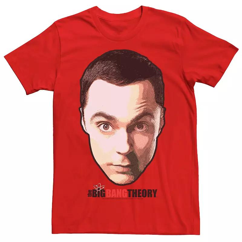 Men's The Big Bang Theory Sheldon Big Face Tee,  Product Image
