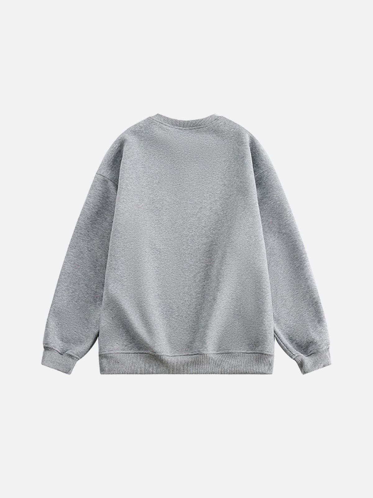 Aelfric Eden Leopard Graphic Pocket Sweatshirt Product Image