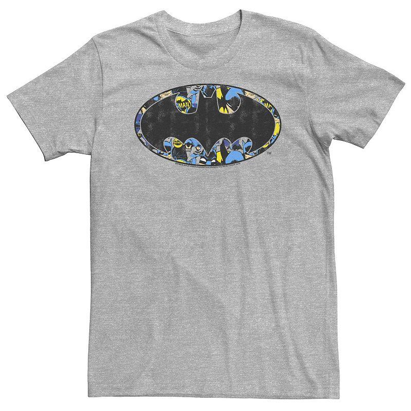 Big & Tall DC Comics Batman Logo Comic Fill Tee, Men's,  Product Image