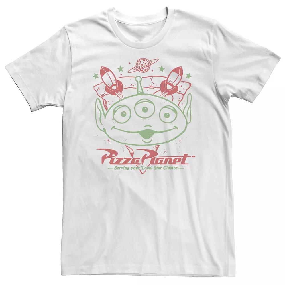 Big & Tall Disney / Pixar Toy Story Pizza Planet Custom Tee, Men's,  Product Image