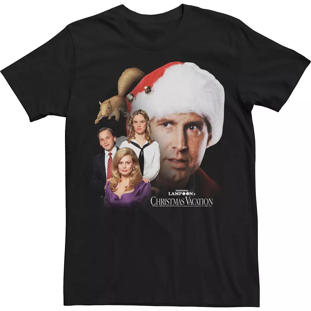 Men's National Lampoon's Christmas Vacation Family Portrait Tee, Size: XL, Black Product Image