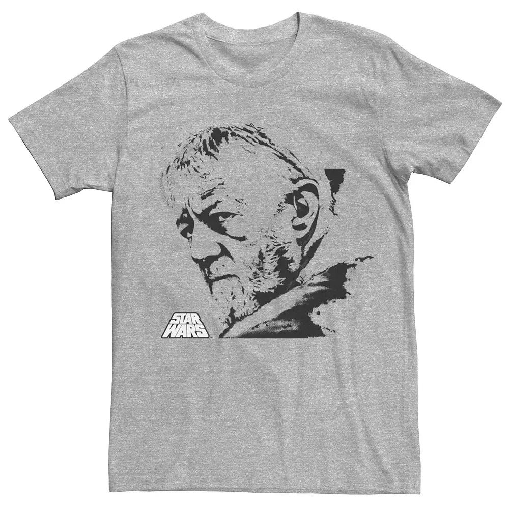 Men's Star Wars Obi Wan Vintage Portrait Graphic Tee,  Product Image