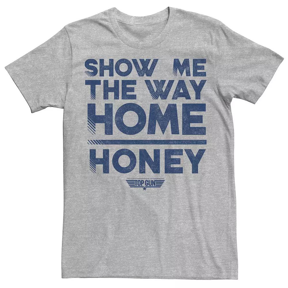 Men's Top Gun Show Me The Way Home Honey Tee,  Product Image