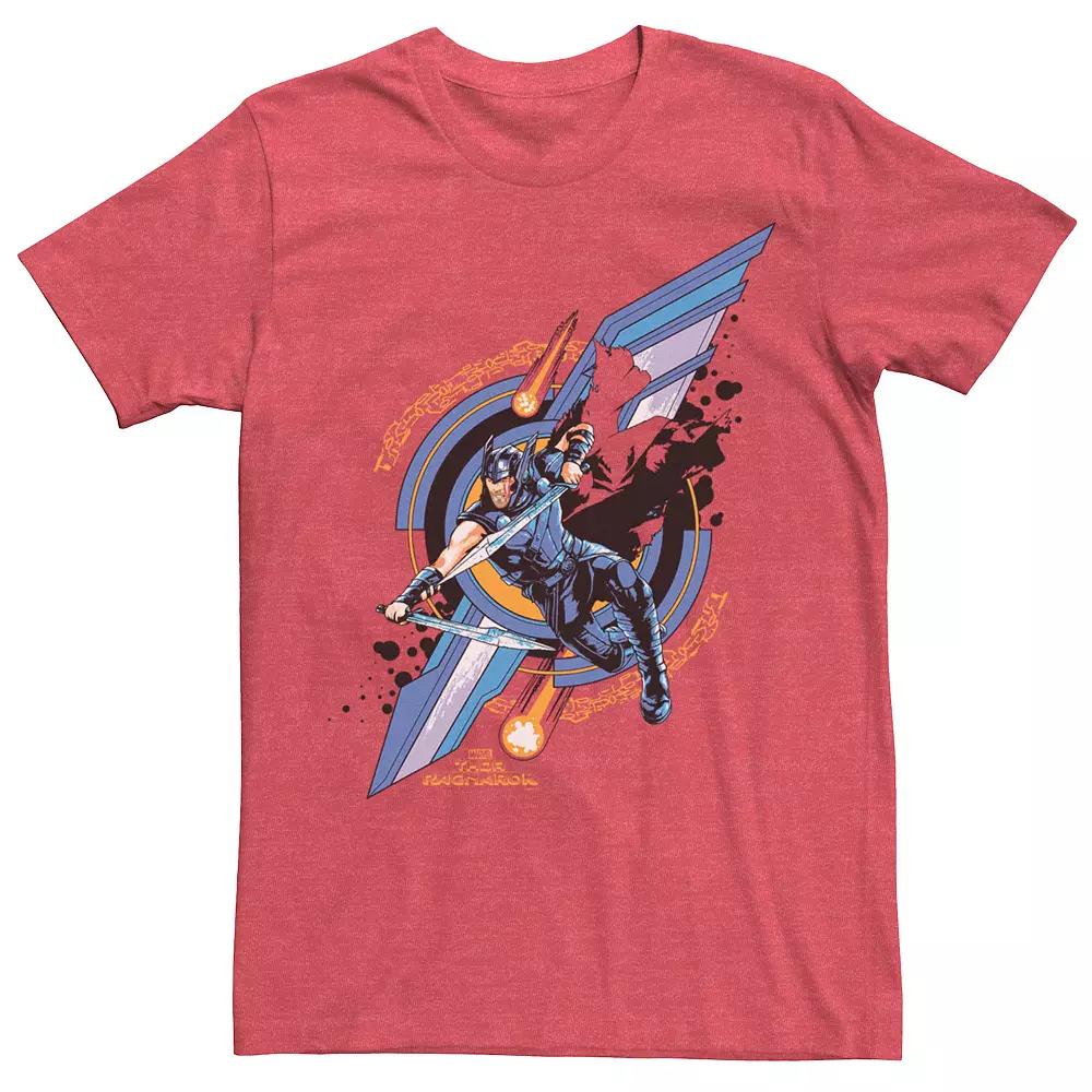 Men's Marvel Thor Ragnarok Wings of a God of Thunder Tee,  Product Image