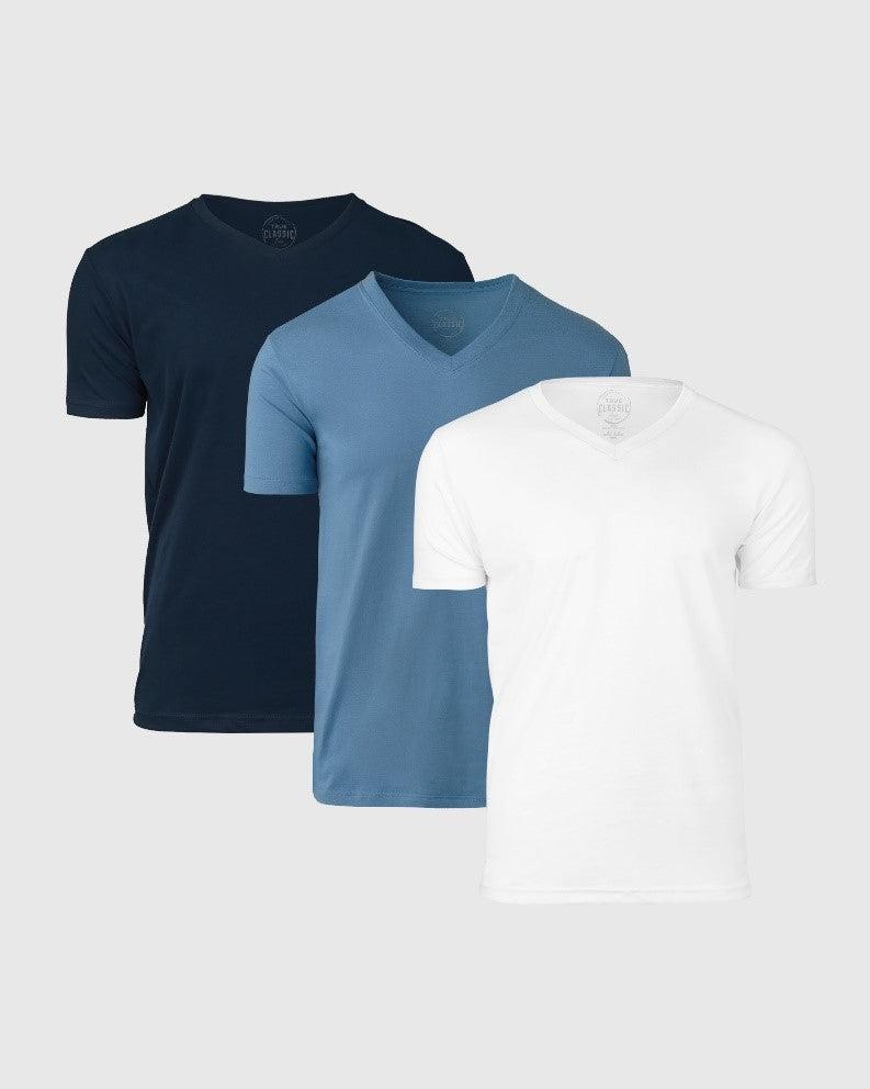 Blues V-Neck Tee 3-Pack Product Image