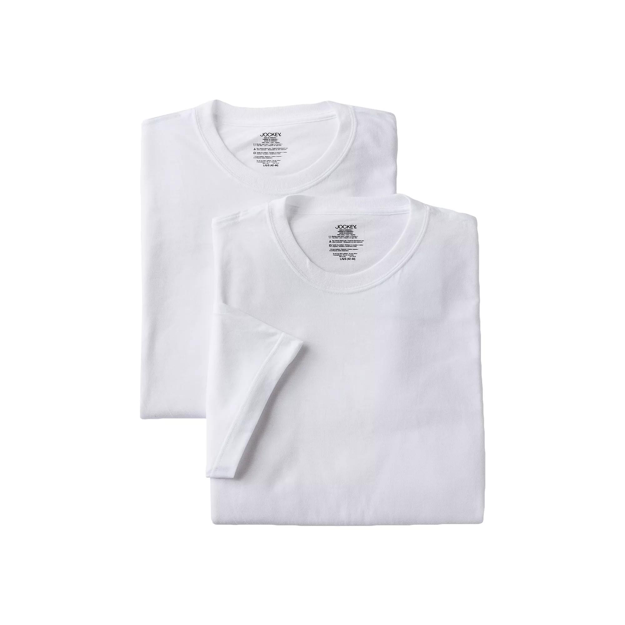 Jockey® Tall Man Classic Crew Neck Undershirt - 2 Pack Product Image