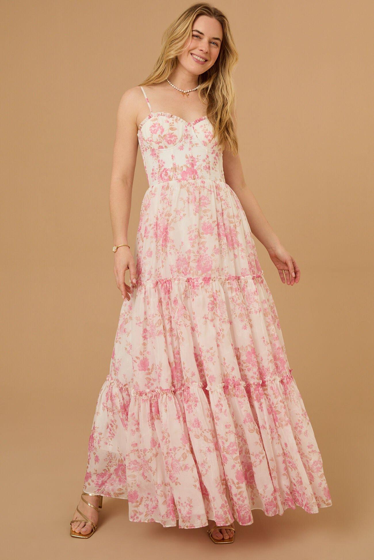 Elliana Floral Maxi Dress Product Image
