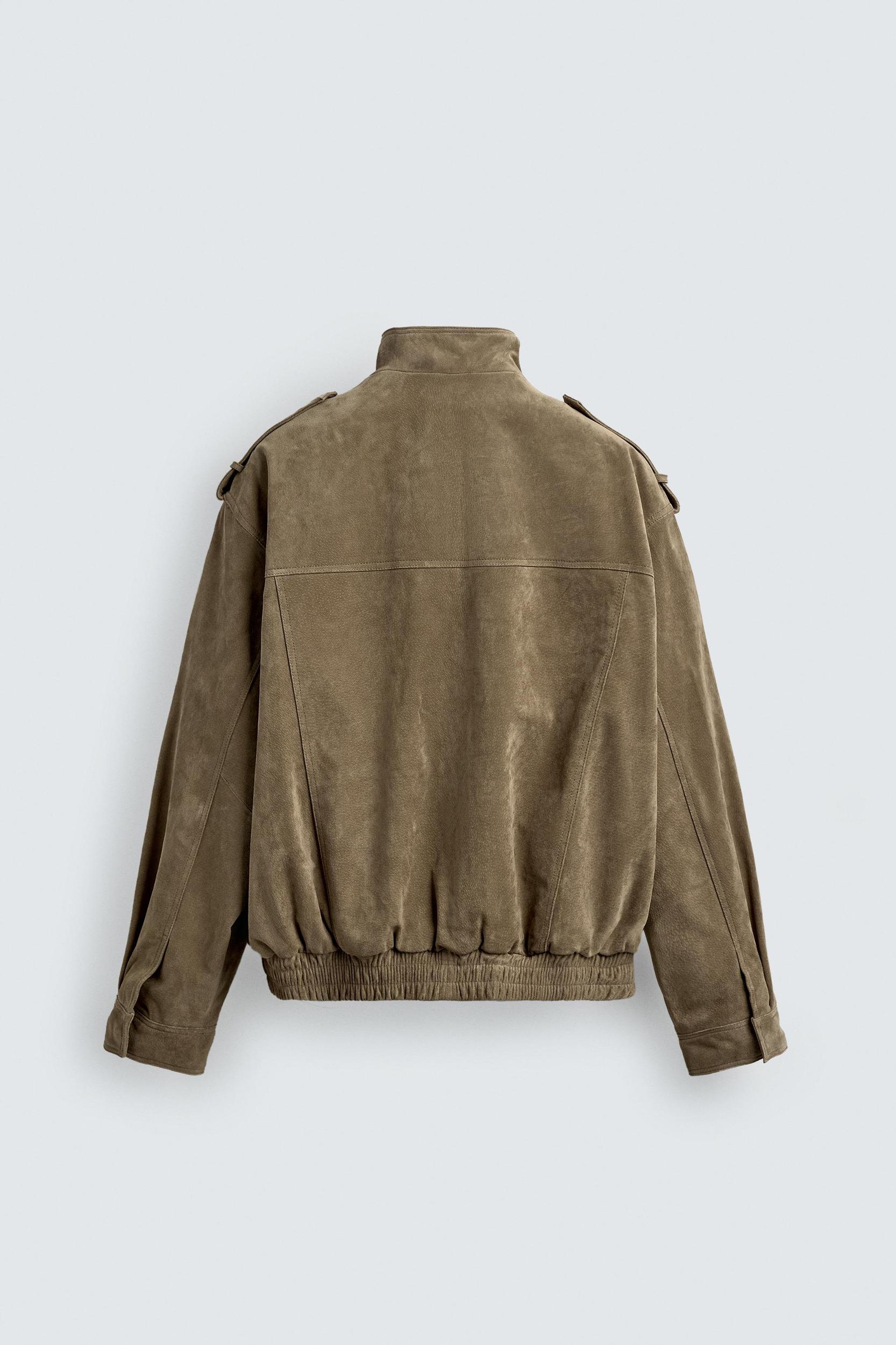 SUEDE LEATHER JACKET Product Image