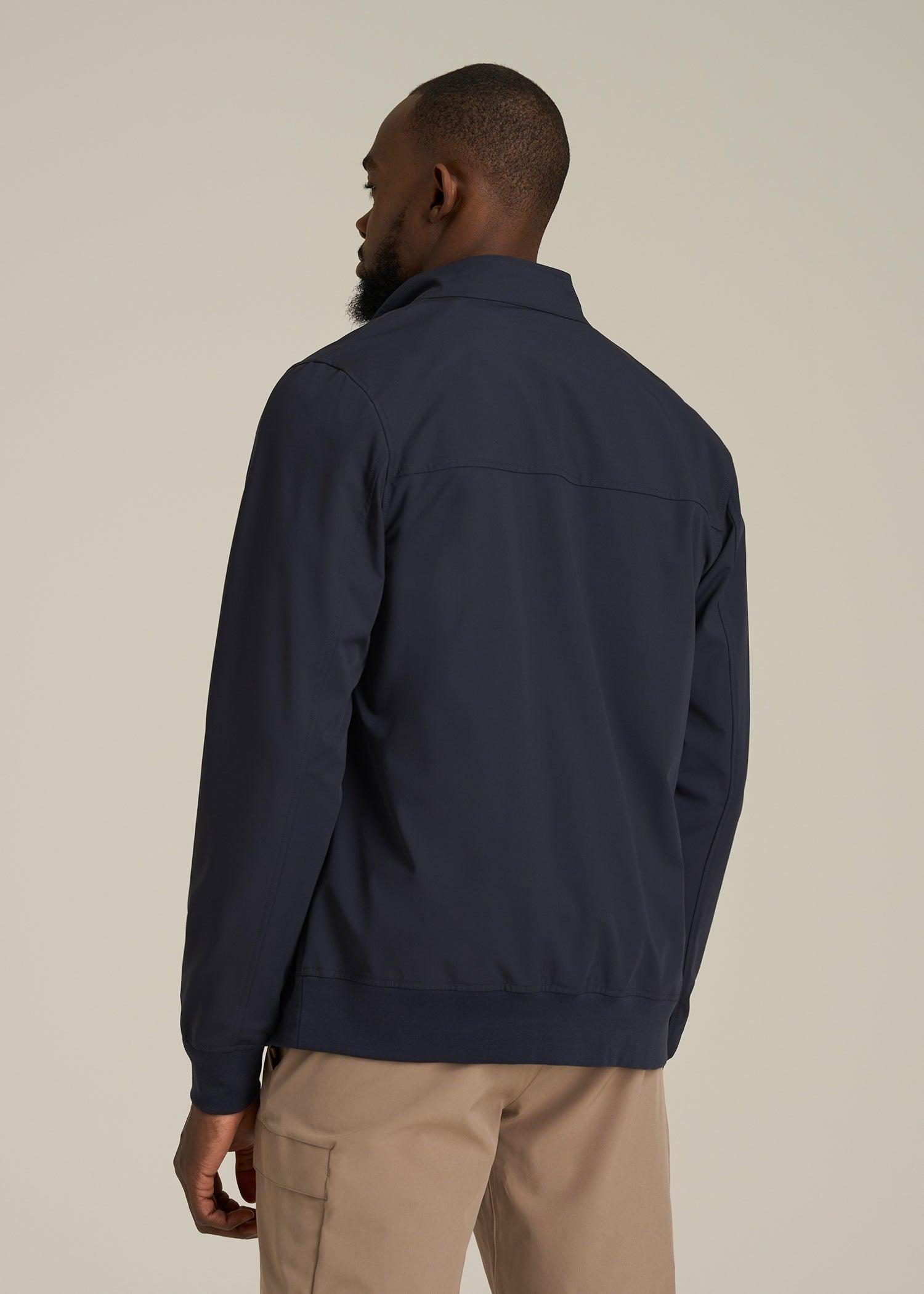 Motion Bomber Jacket for Tall Men in Portobello Male Product Image