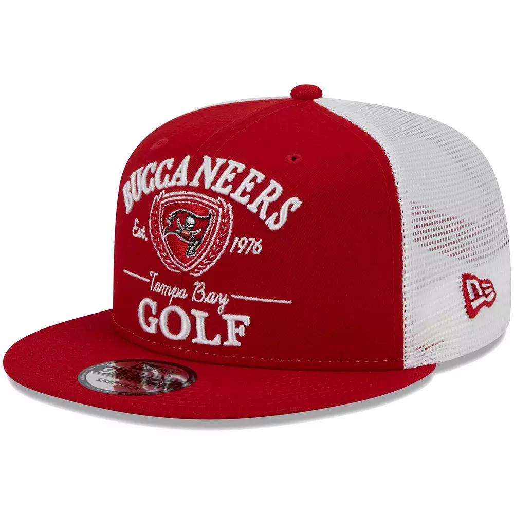 Men's New Era Red Tampa Bay Buccaneers Club 9FIFTY Snapback Hat Product Image