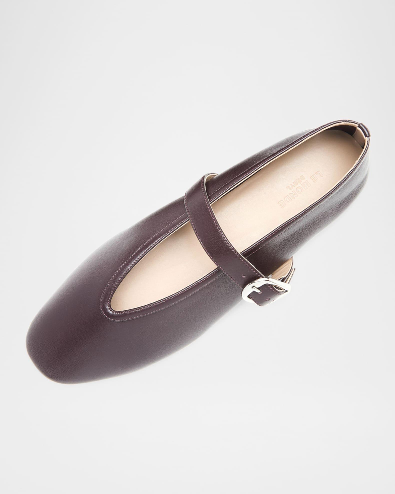 Stella Leather Ballerina Flats Product Image