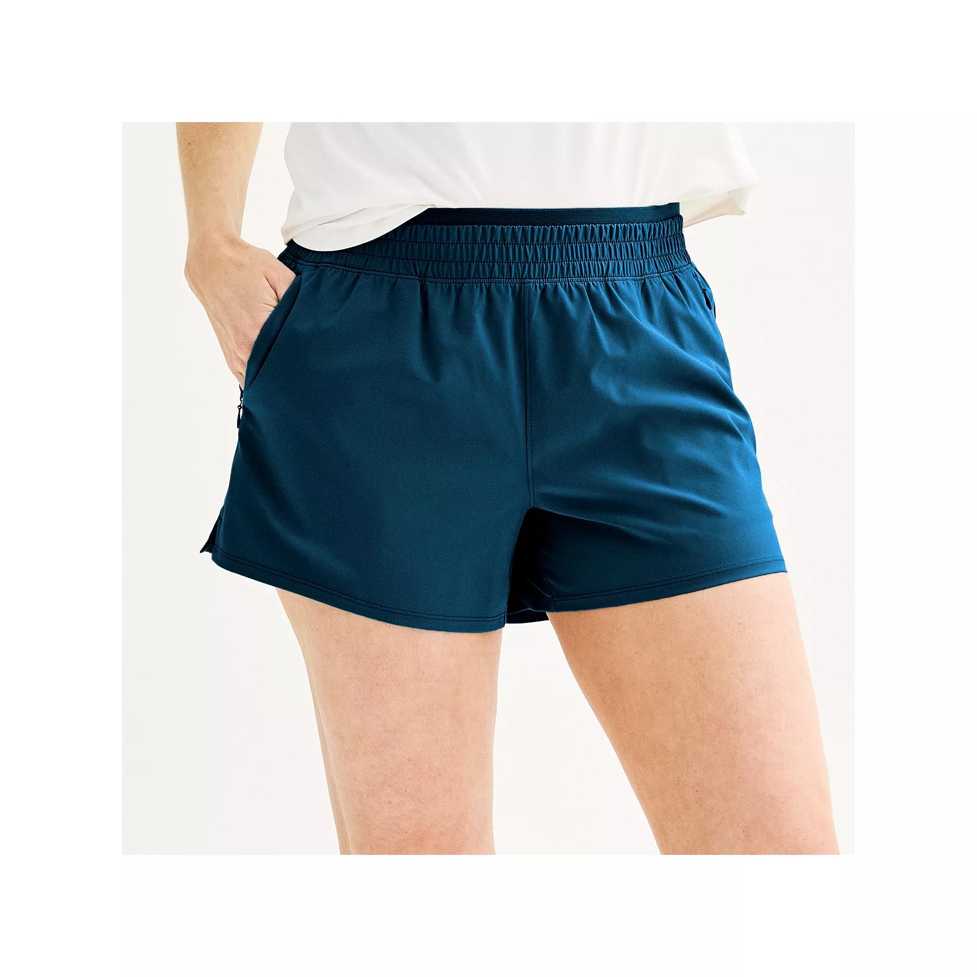Women's Tek Gear® Woven Run Shorts,  Product Image