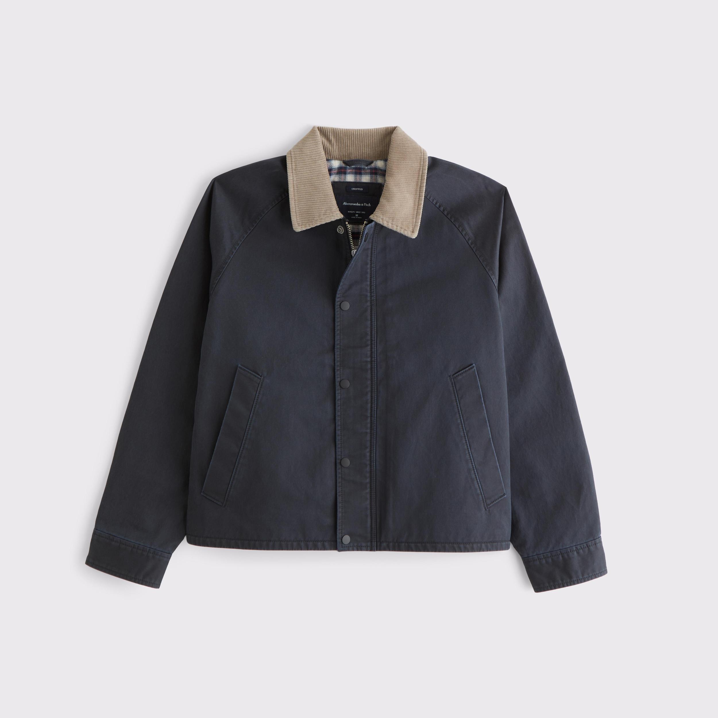 Lightweight Cropped Barn Jacket Product Image
