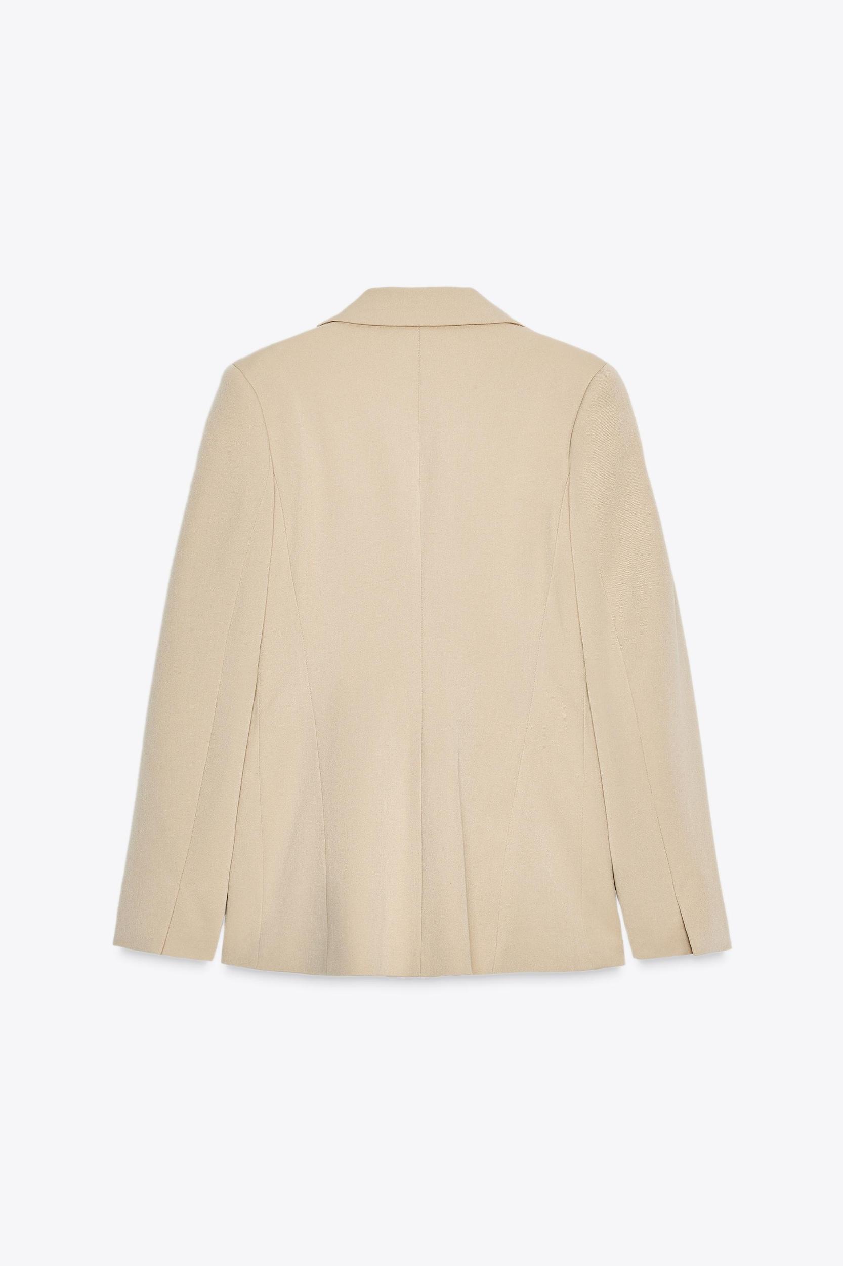 ONE-BUTTON TAILORED BLAZER Product Image