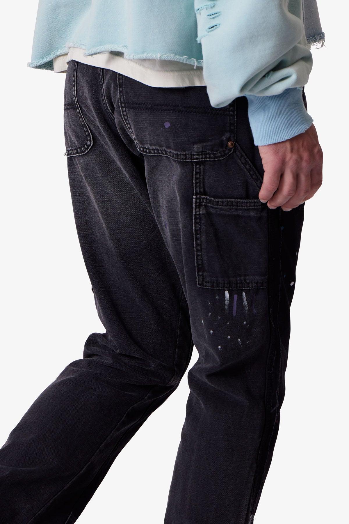 B243 Flare Denim - Black Product Image