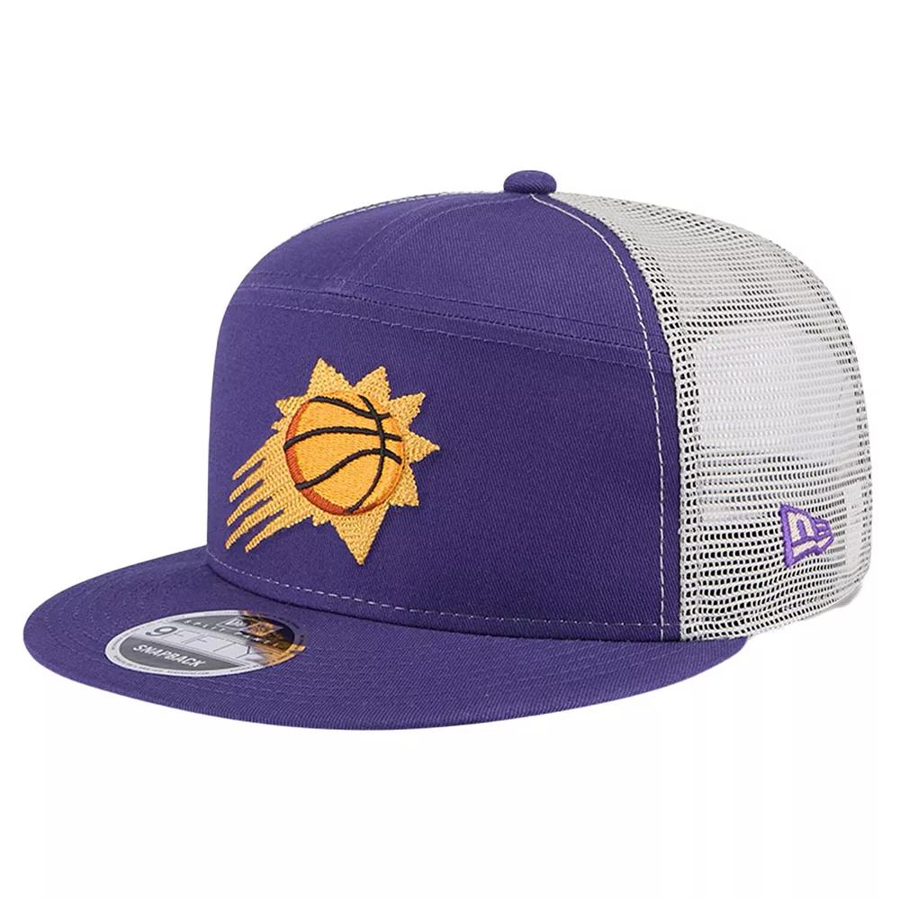 Men's Phoenix Suns  New Era Purple Victory Grove Split Panel 9FIFTY Snapback Hat, Phx Purple Product Image