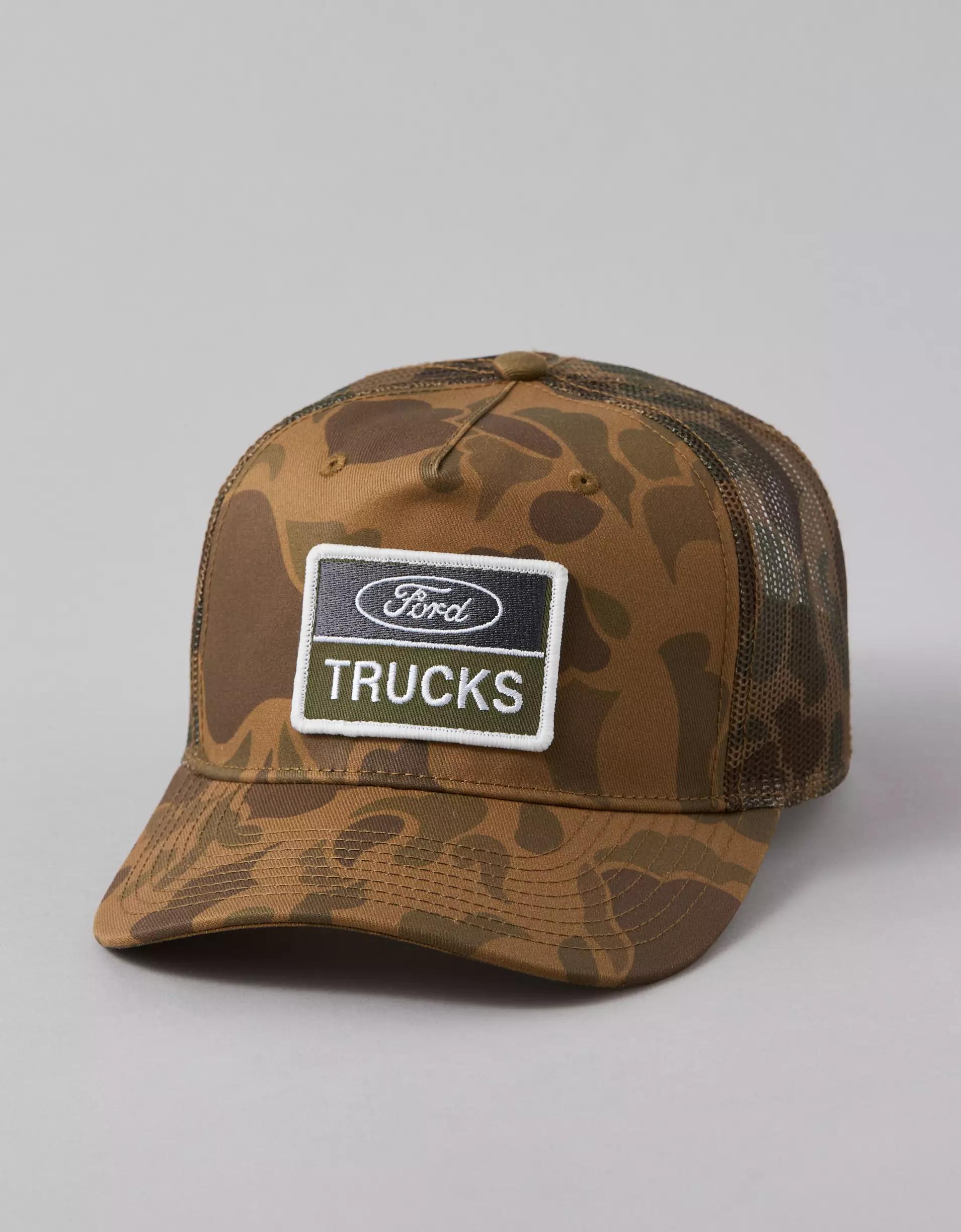 AE Ford Camo Trucker Hat Product Image
