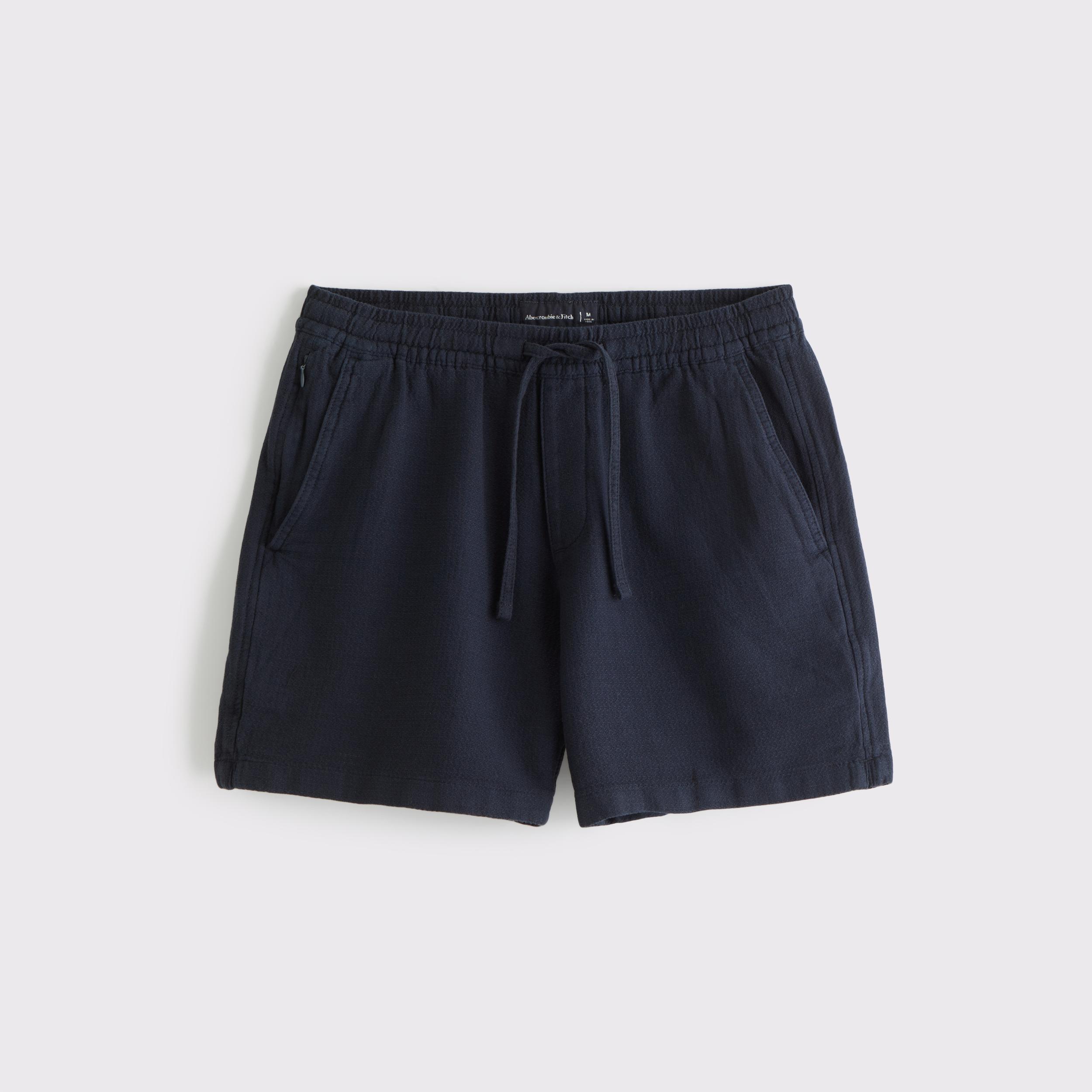 Textured Pull-On Short Product Image