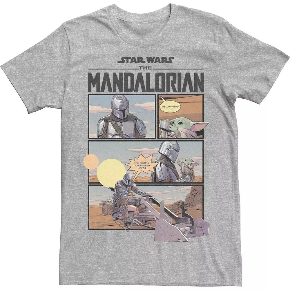 Men's Star Wars The Madolorian Mando Comic Boxed Up Tee,  Product Image