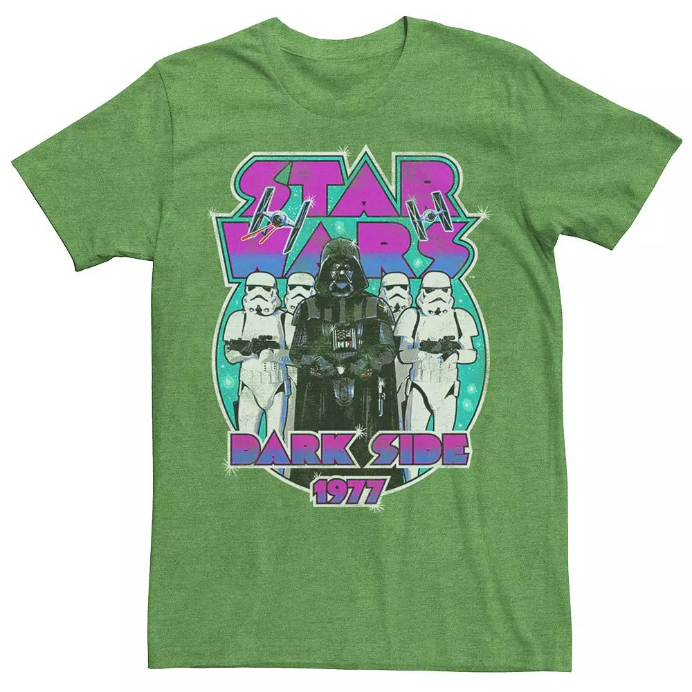 Men's Star Wars Vader and the Troopers 1977 Dark Side Rock Tee,  Product Image