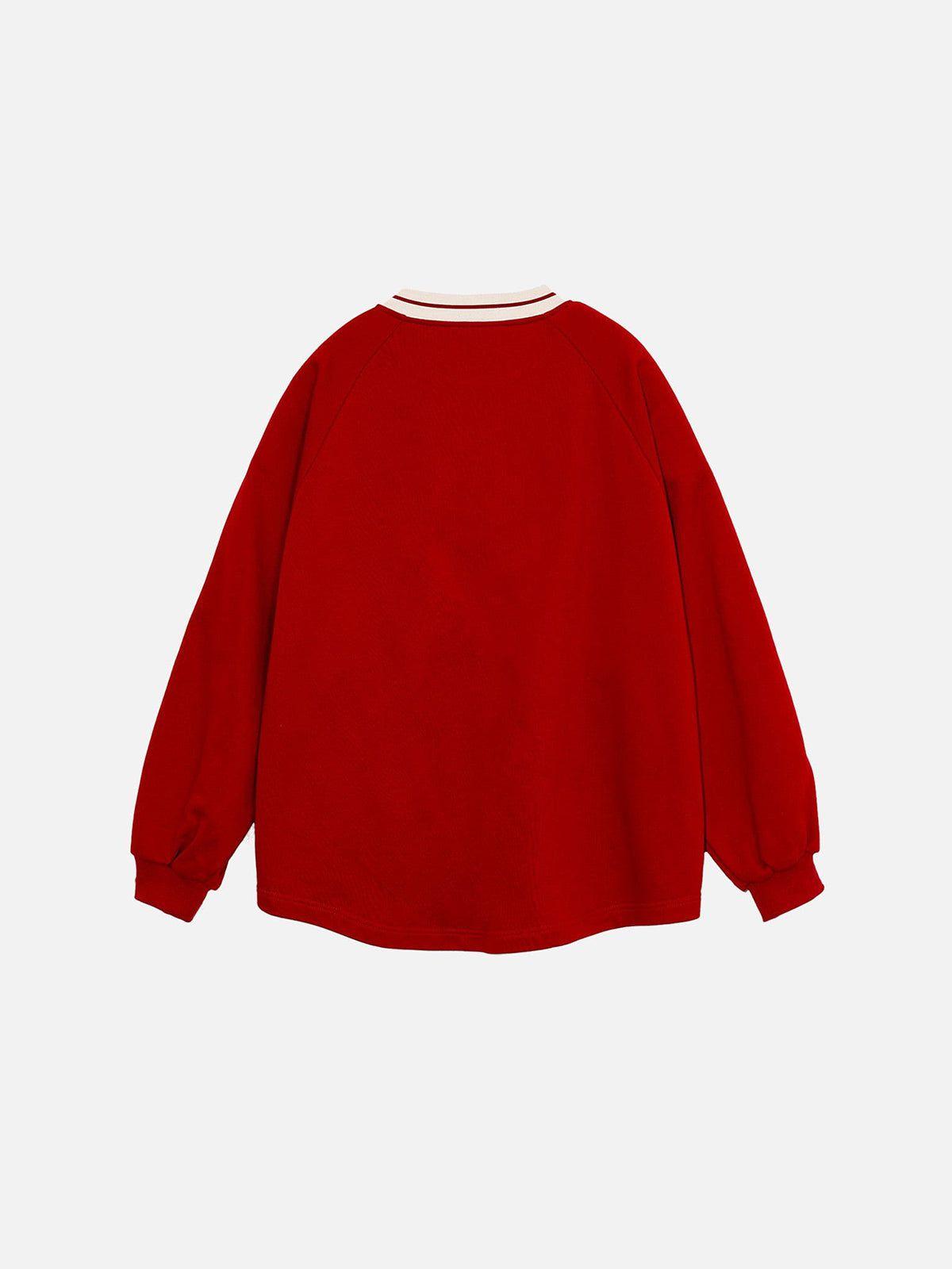 Aelfric Eden Vintage patchwork Sweatshirt Product Image