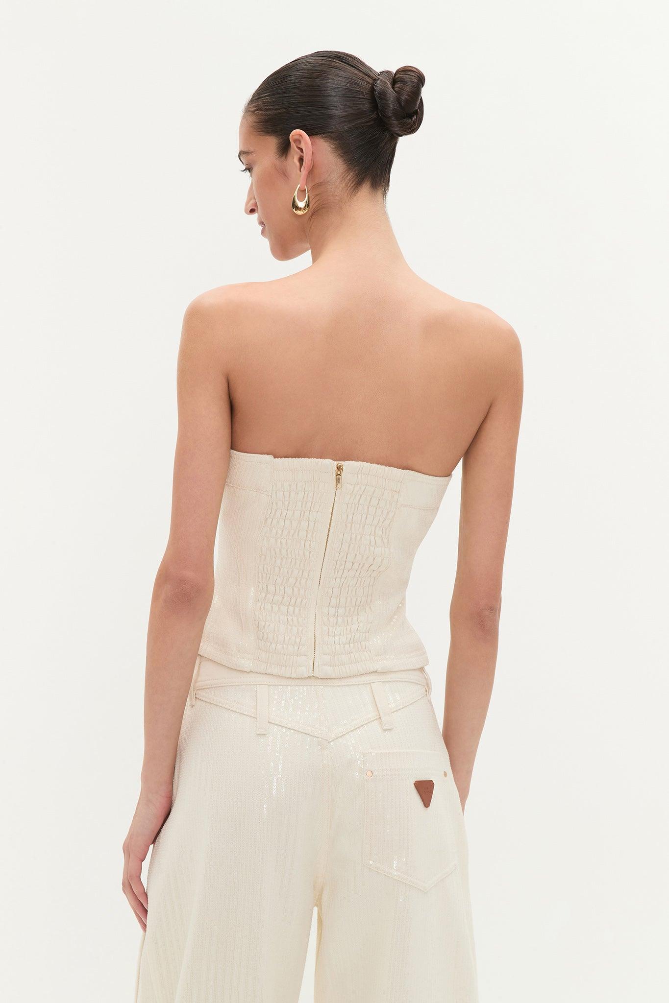 Reflect Denim Bustier Product Image