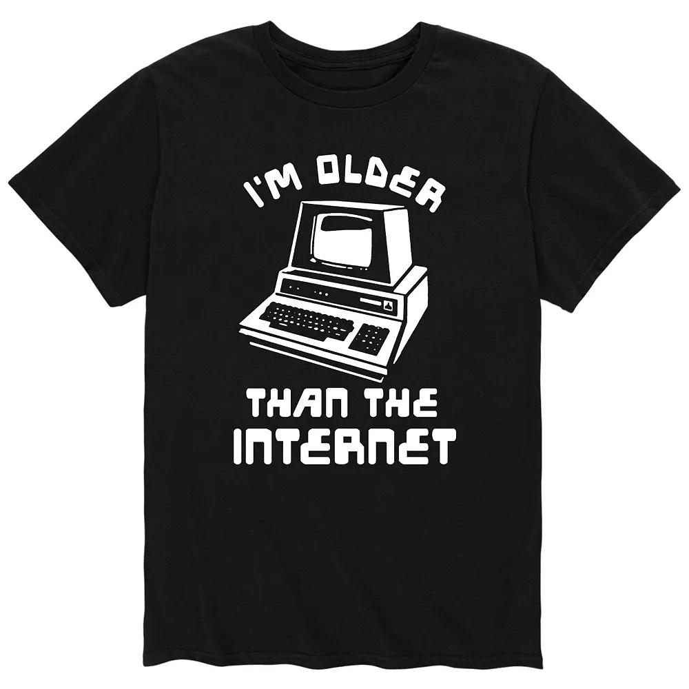 Men's Older Than Internet Tee,  Product Image