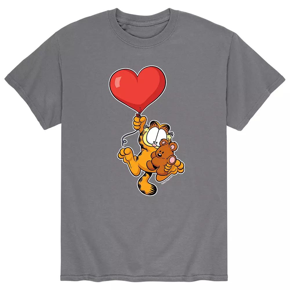 Men's Garfield Heart Balloon Tee,  Product Image