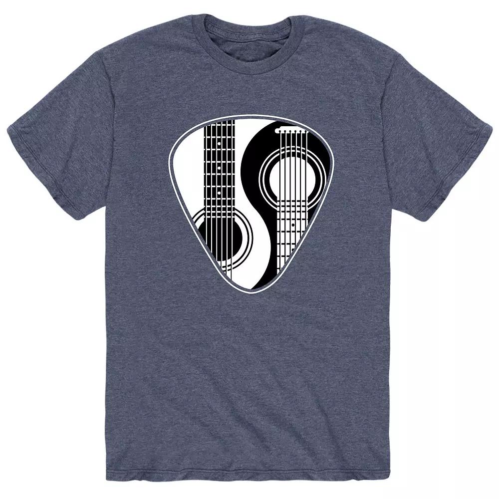 Men's Yin Yang Guitar Pick Tee,  Product Image
