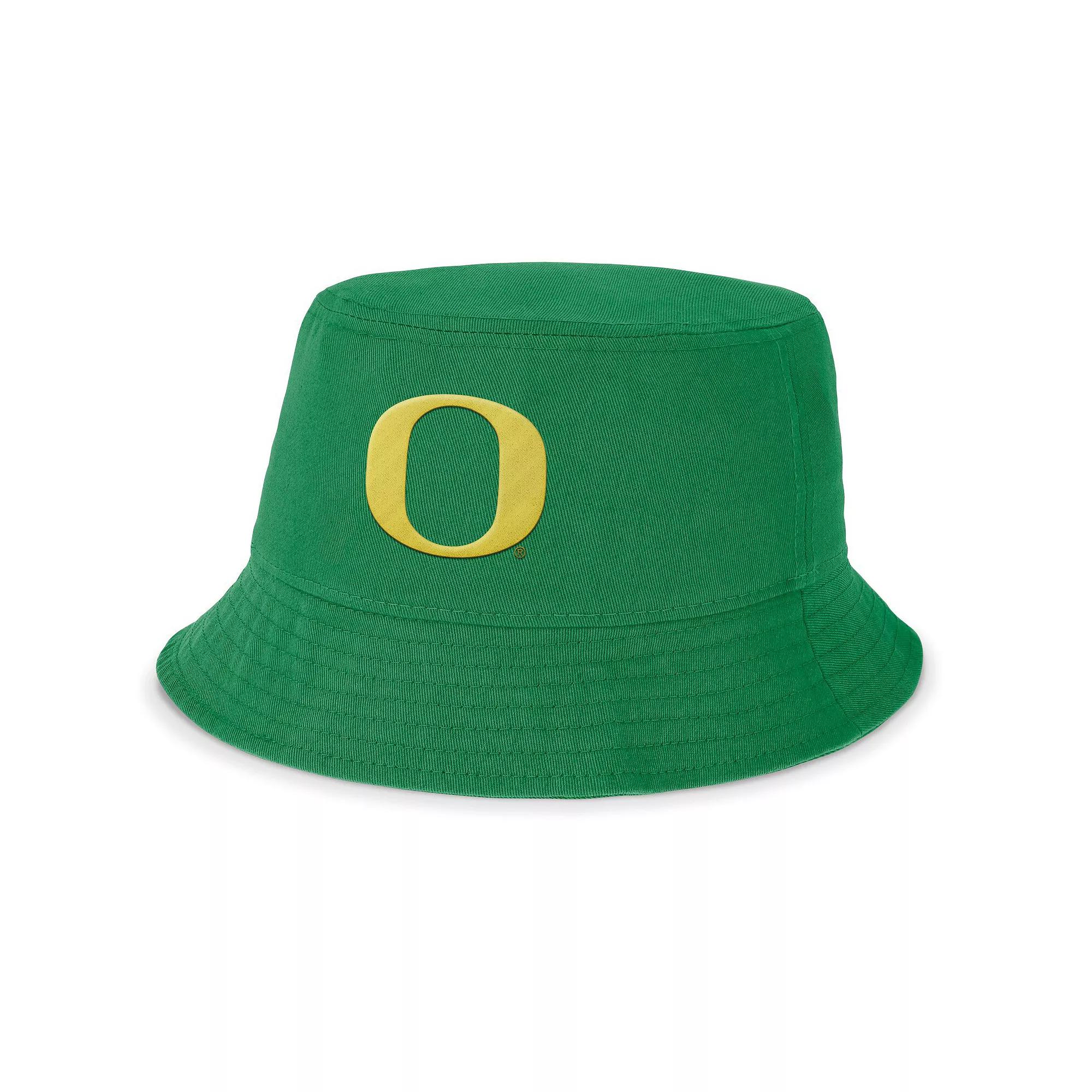 Men's Nike Green Oregon Ducks Local Apex Bucket Hat, Size: Small Product Image