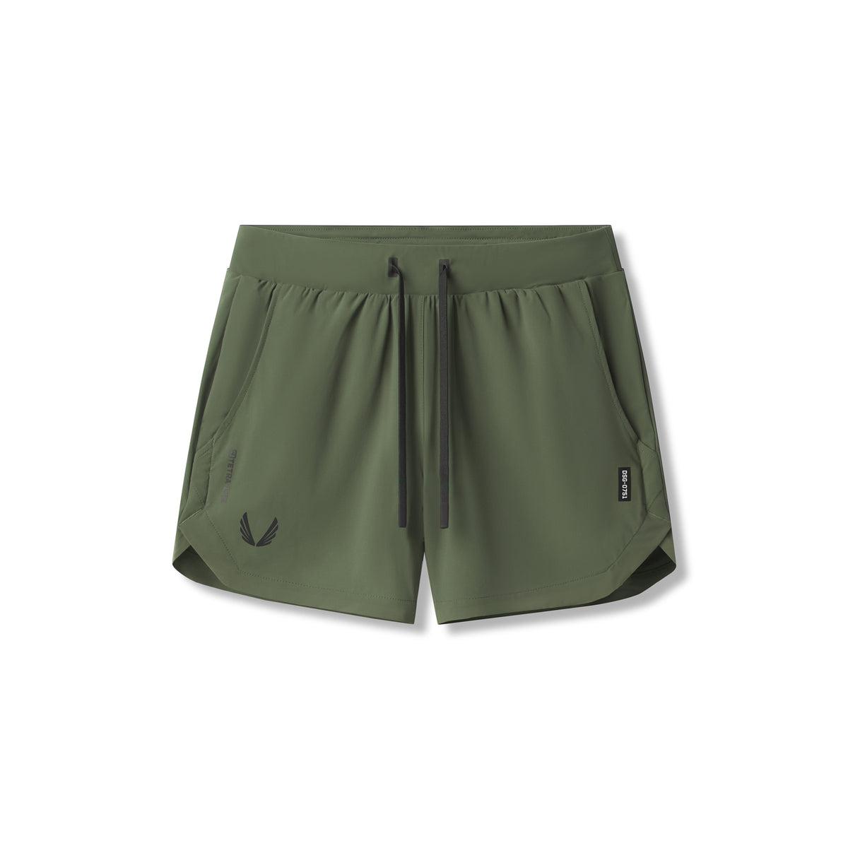 0751. Tetra-Lite® 5" Linerless Short - Olive "Black Wings" Male Product Image