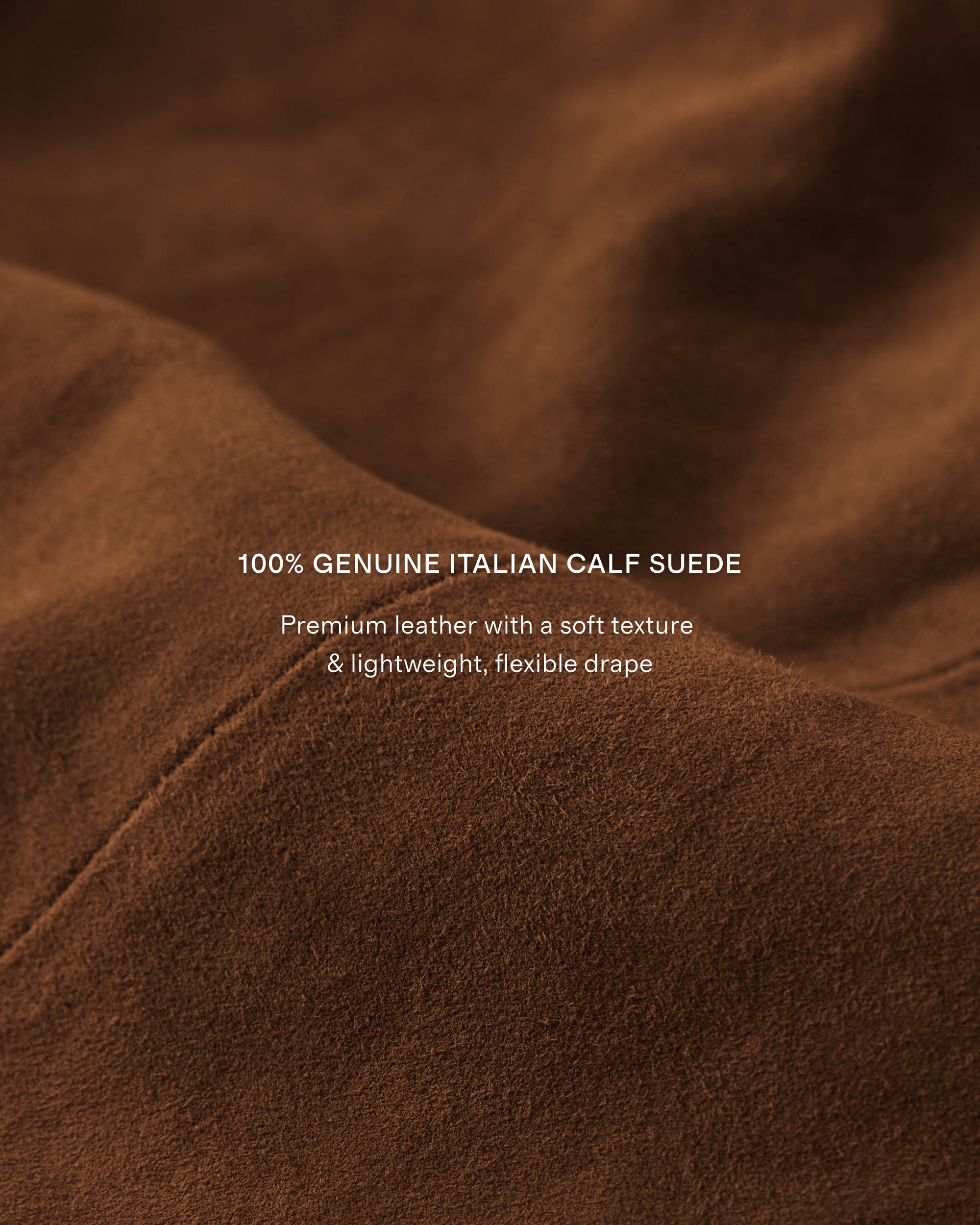 Quince | Men's Italian Suede Trucker Jacket Suede Leather Product Image