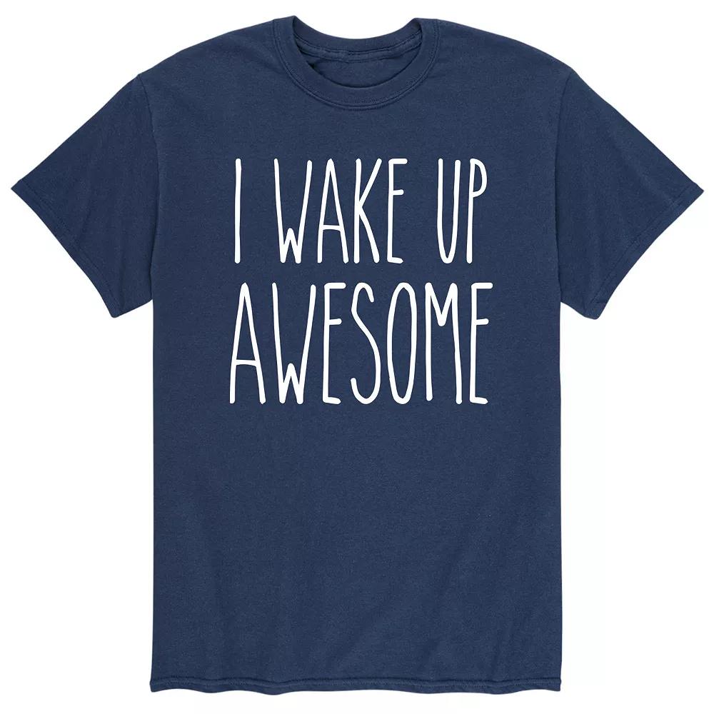 Men's Wake Up Awesome Tee,  Product Image