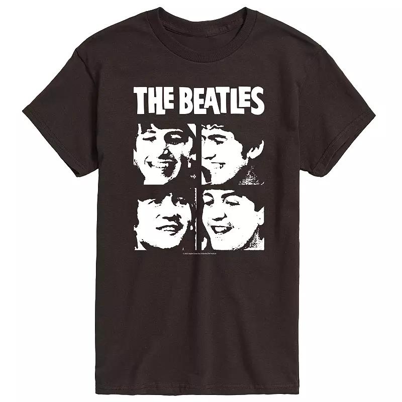 Men's The Beatles Face Grid Tee,  Product Image