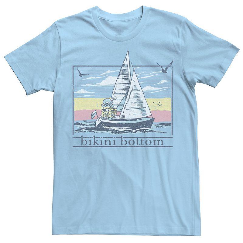 Men's Nickelodeon SpongBob SquarePants Sail Ship Tee,  Product Image
