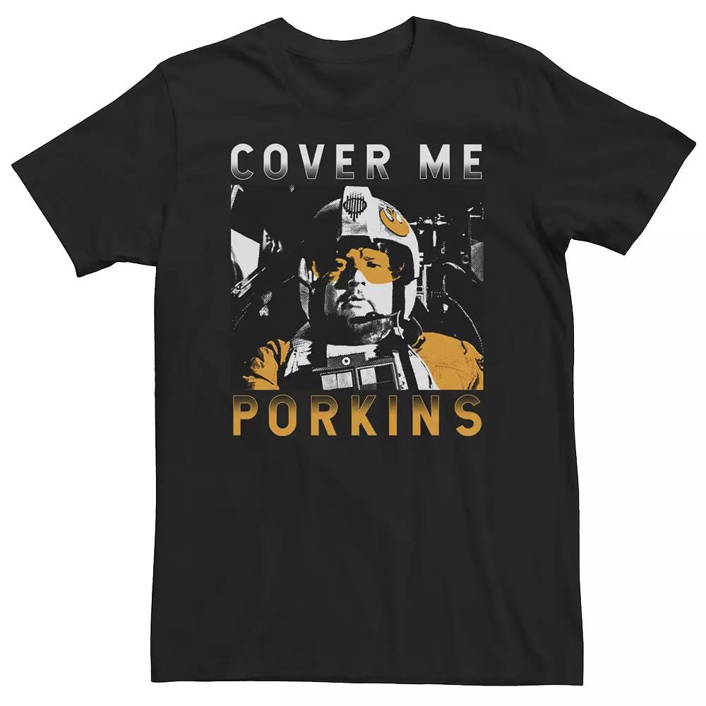 Big & Tall Star Wars Cover Me Porkins Driver Tee, Men's,  Product Image