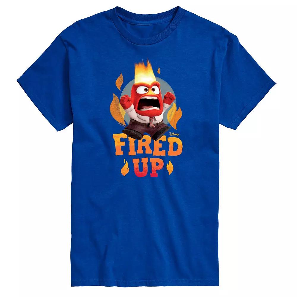 Big & Tall Disney / Pixar Inside Out Fired Up Tee, Men's,  Product Image