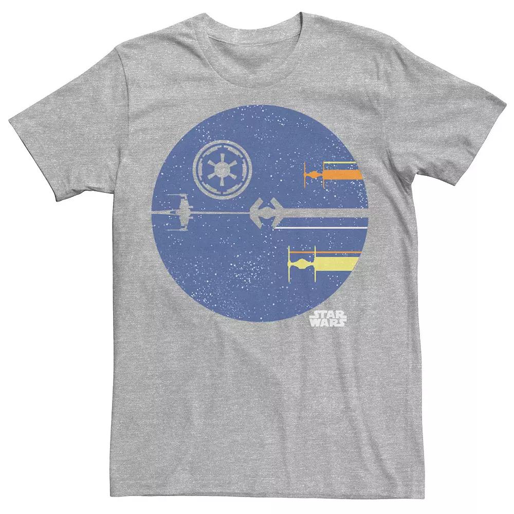 Men's Star Wars Death Star Ship Silhouette Tee,  Product Image