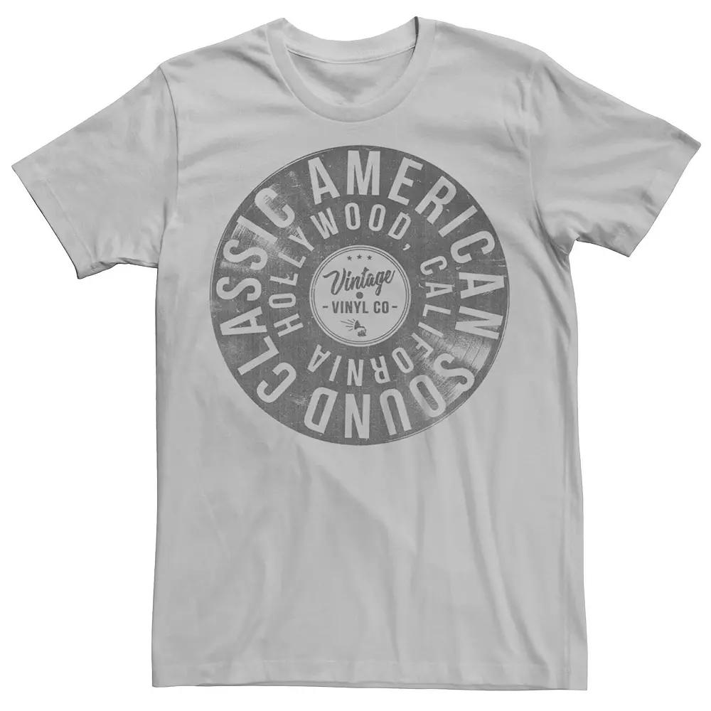 Men's Classic American Sound Hollywood California Vinyl Co. Graphic Tee,  Product Image