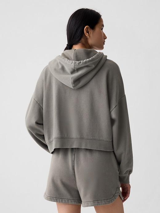 VintageSoft Cropped Hoodie Product Image