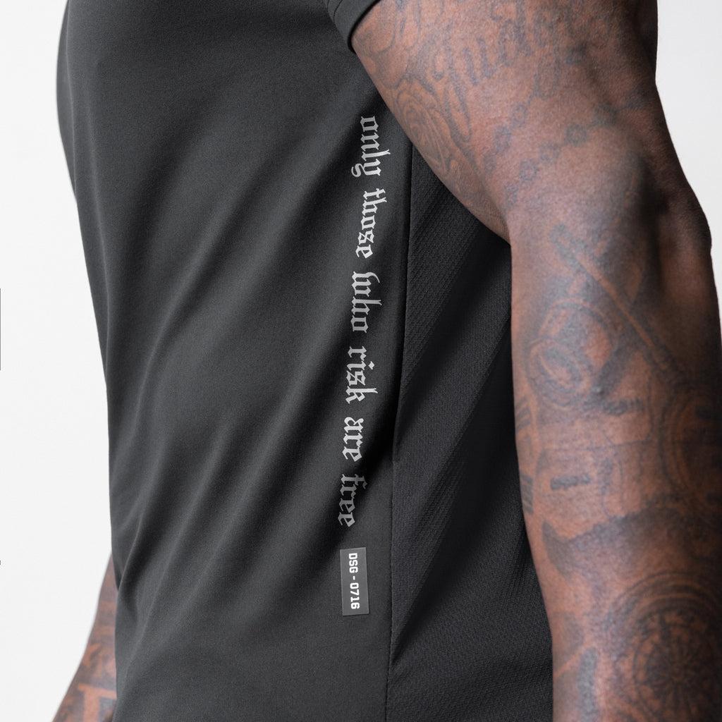 0716. Core Mesh Established Tee - Space Grey Product Image