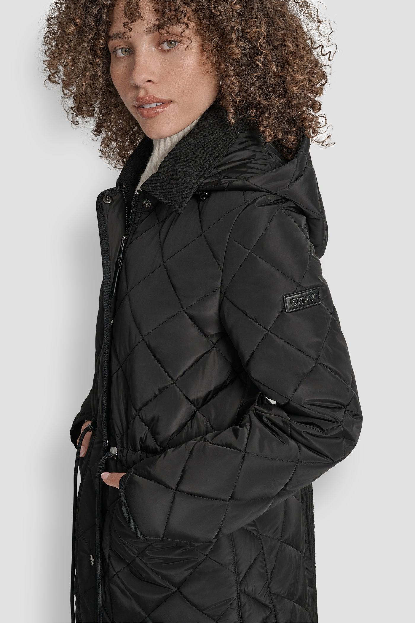 LONG QUILTED COAT Product Image