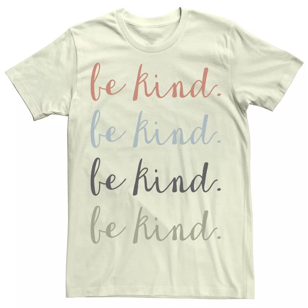 Men's Fifth Sun Be Kind Script Stack Tee,  Product Image
