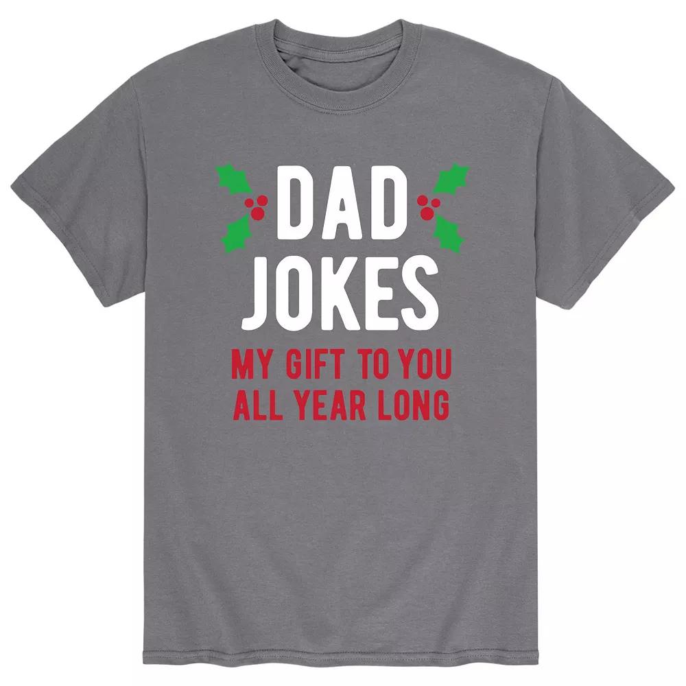 Men's Dad Jokes Gift To You Tee,  Product Image